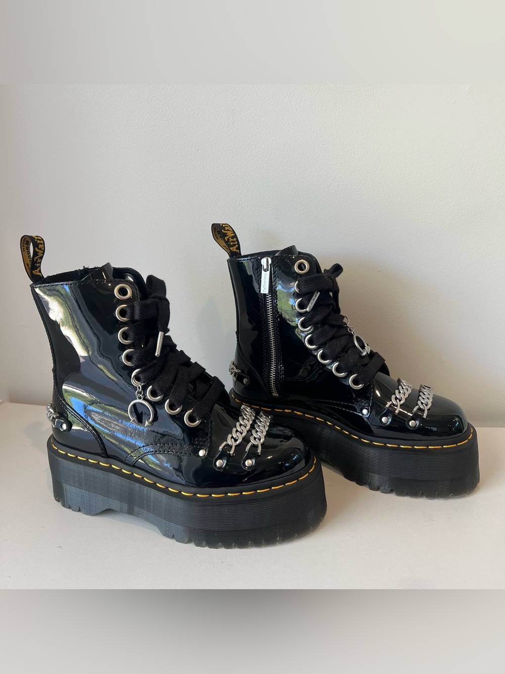 Jaden Max Chain Doc Martens